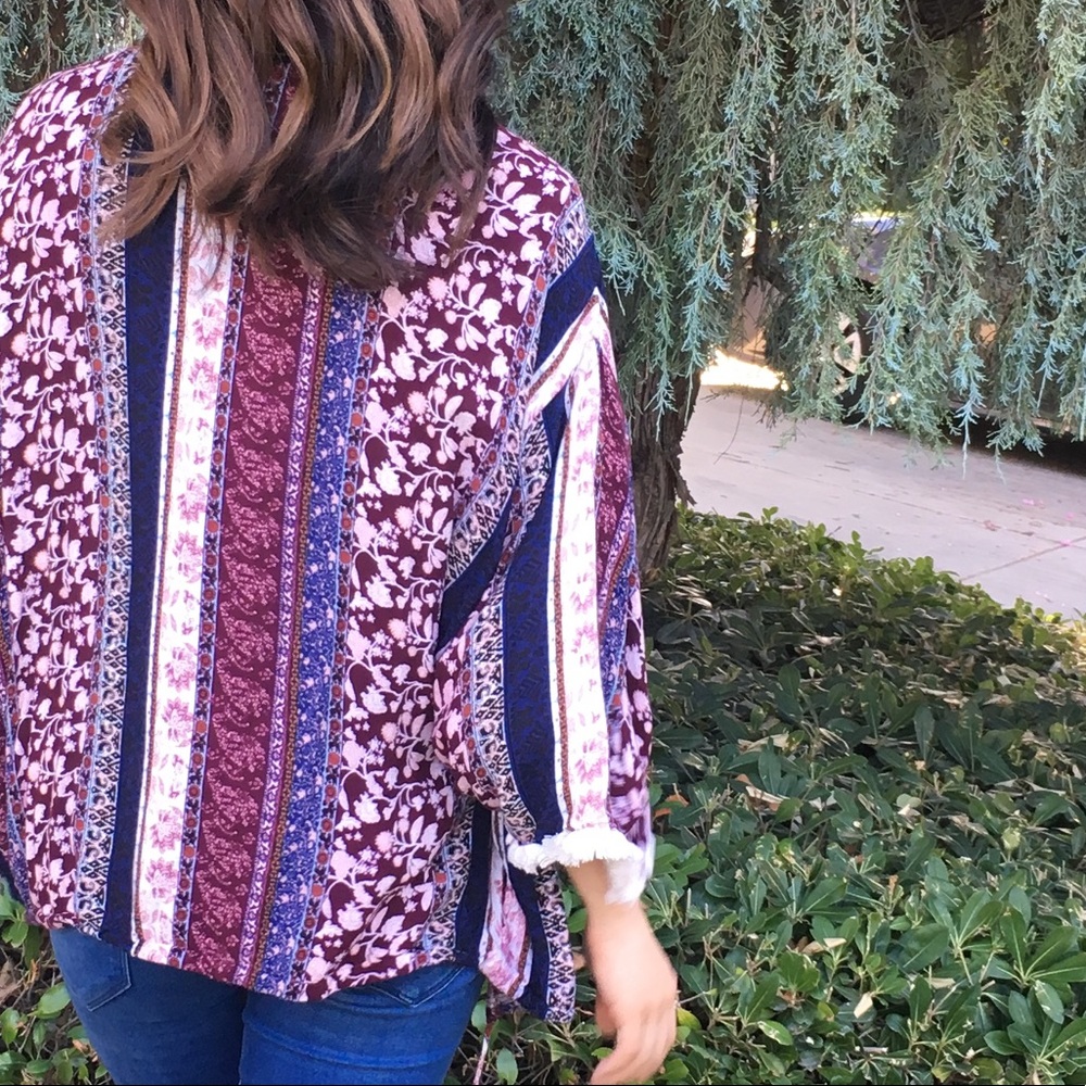 Patterned Light Weight Jacket - Picture 4 of 5